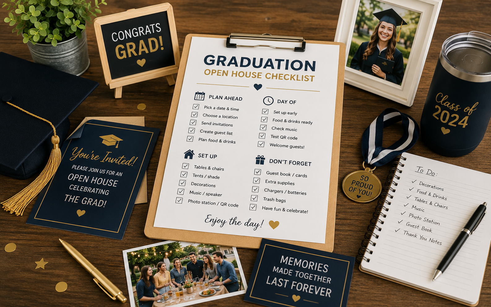 Graduation Open House Checklist