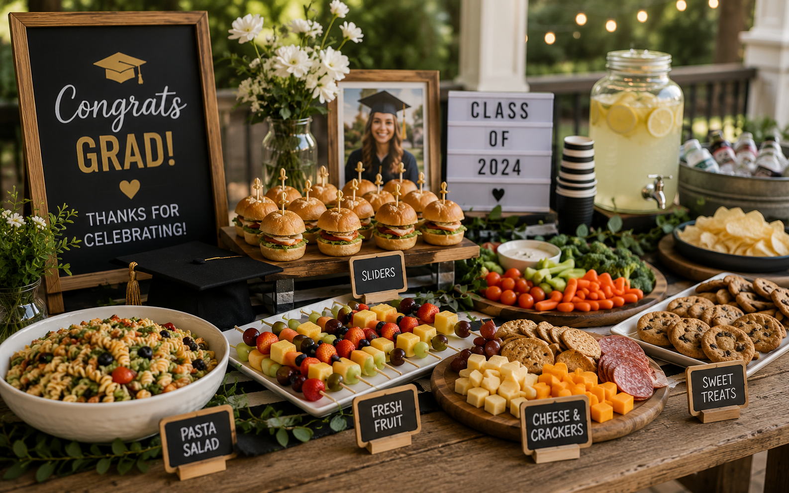 Graduation Open House Food Ideas