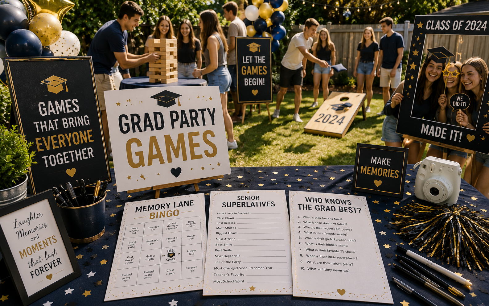 Graduation Party Games for Large Groups