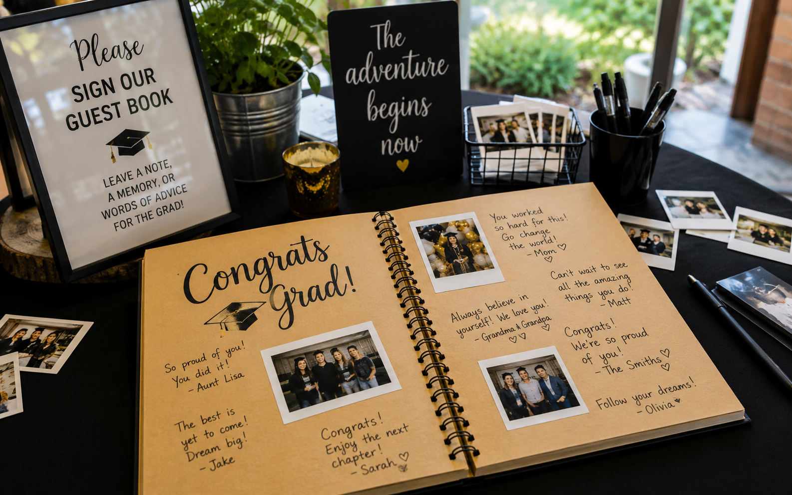 Graduation Party Guest Book Ideas