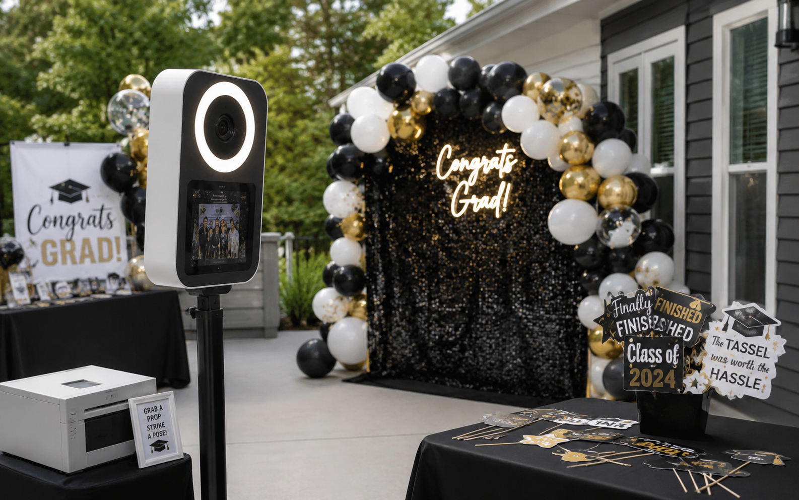 Photo Booth Rental for Graduation Party